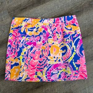 Lilly Pulitzer Skort Size 10 Gently Worn